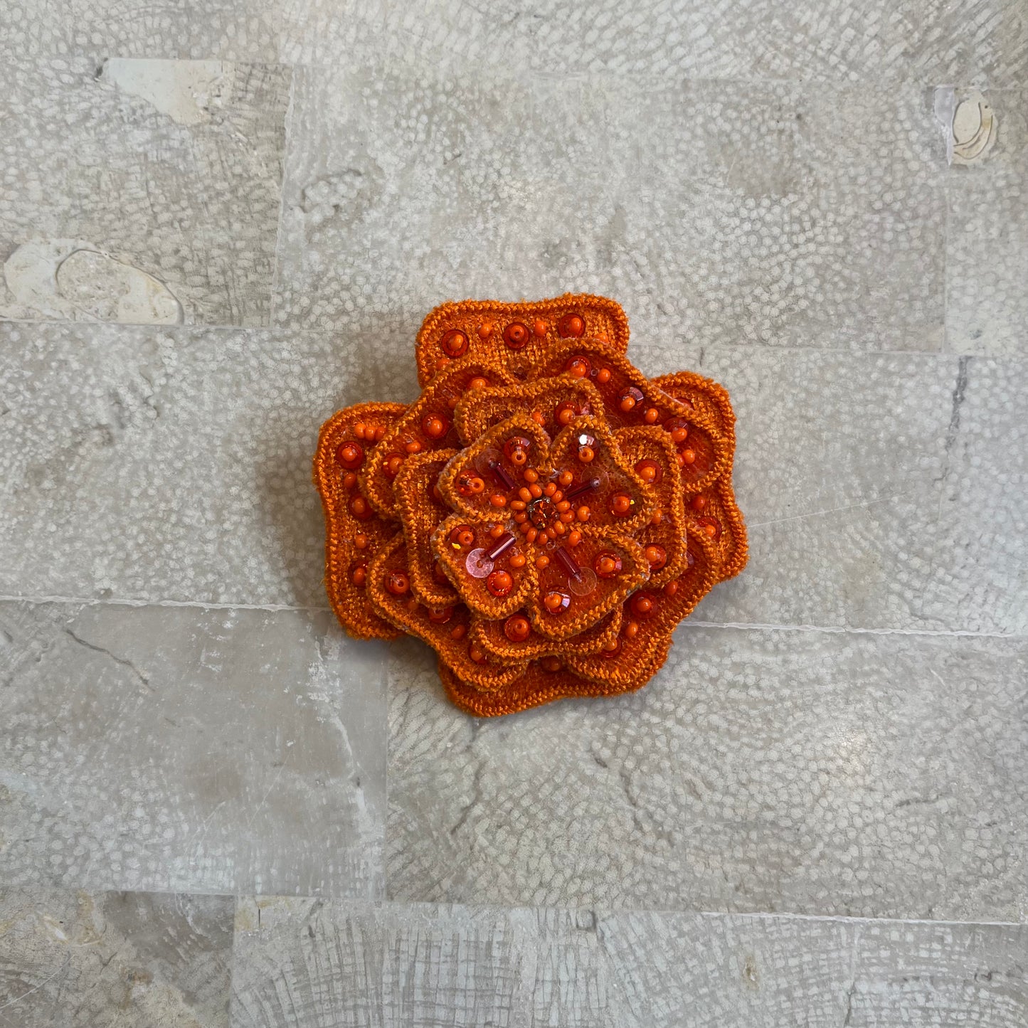Flower brooch
