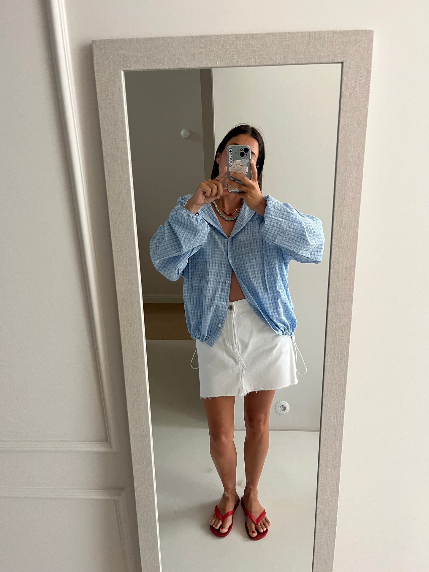 Jumper shirt light blue