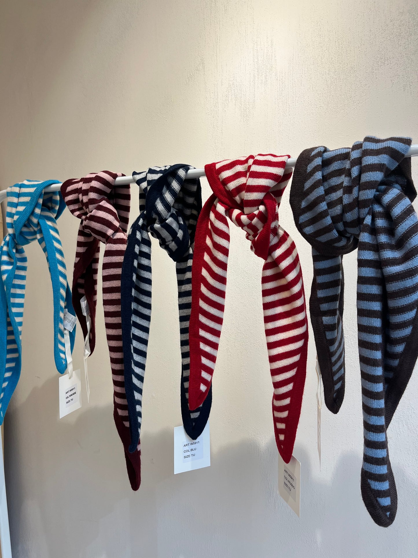 Striped scarf