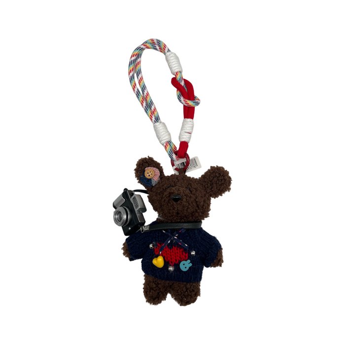 Teddy key chain camera
