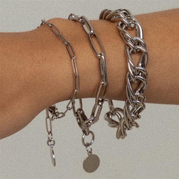 Milan bracelet silver