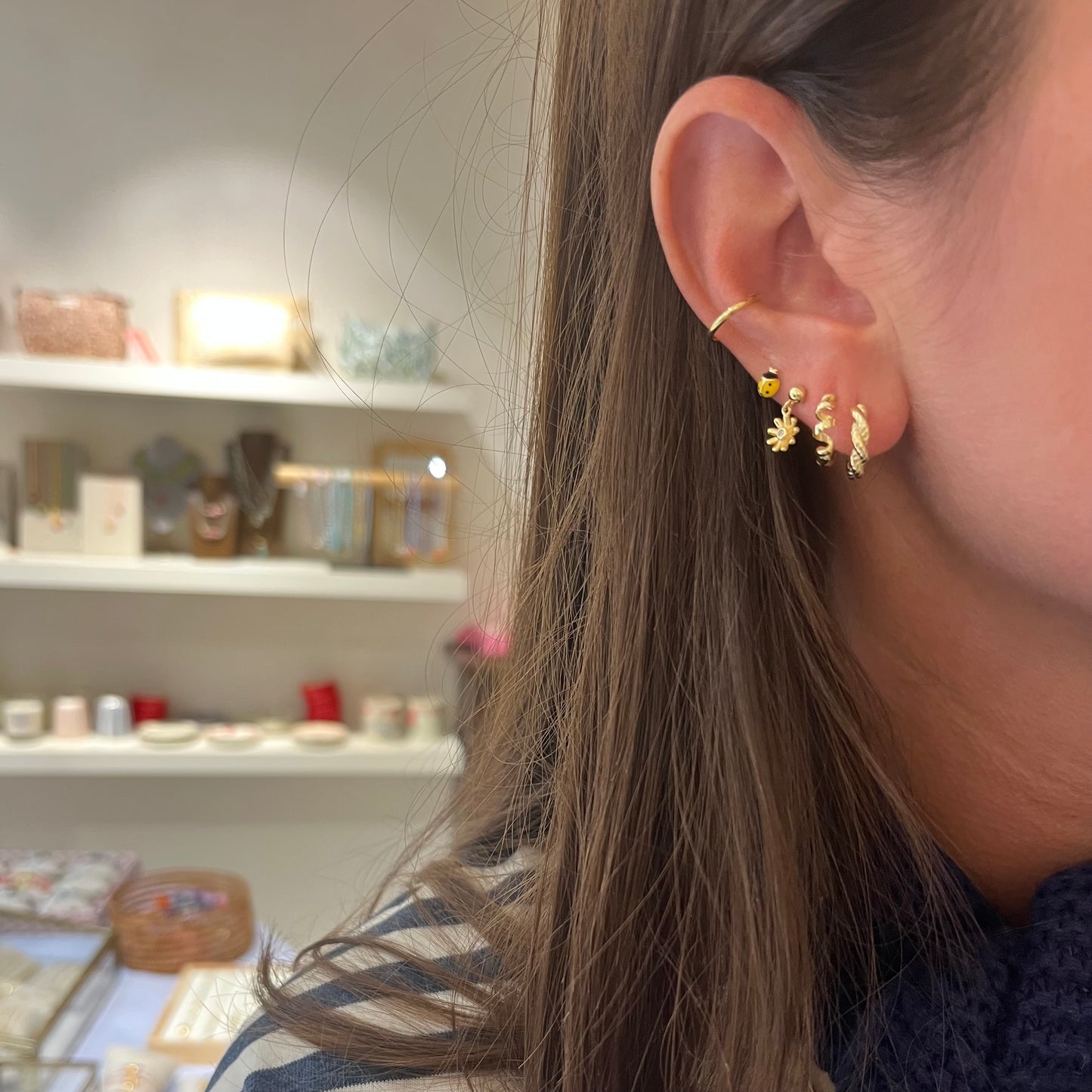 Ladybug yellow gold