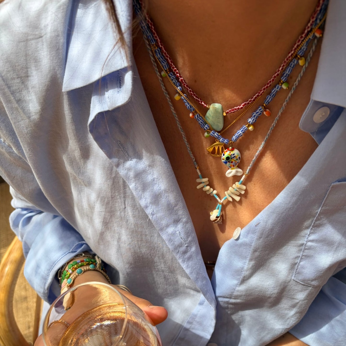 Fish necklace