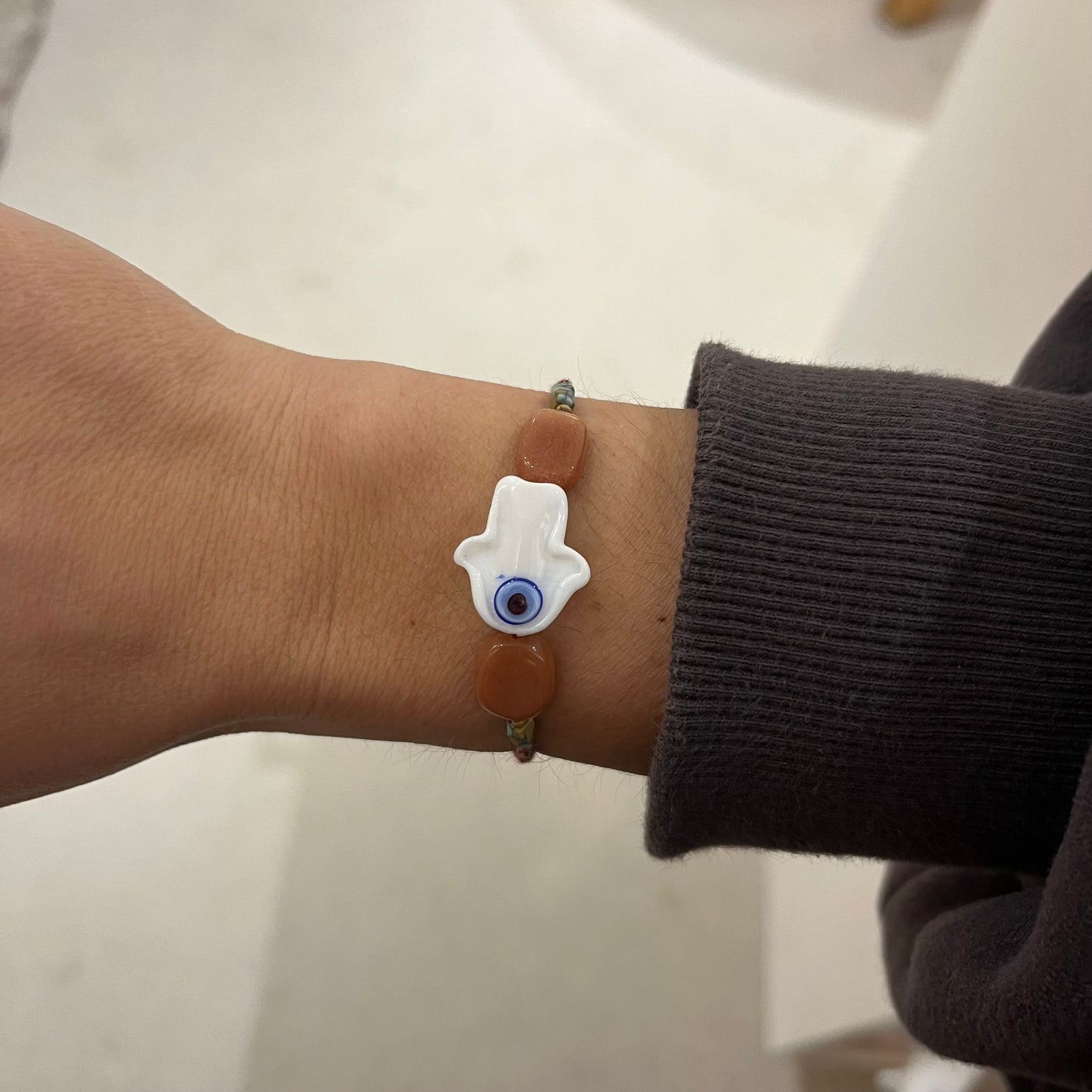 Hamsa bracelet