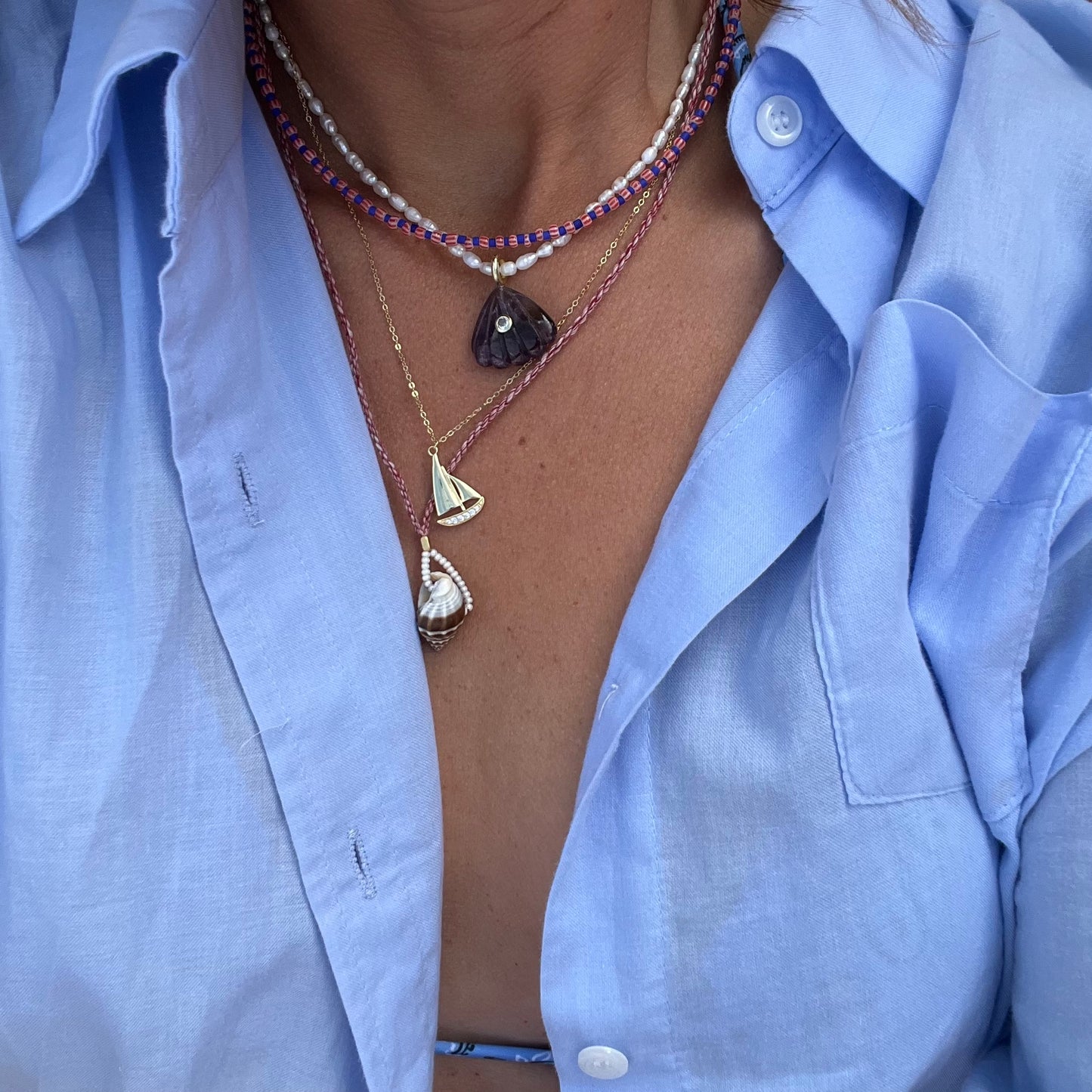 baby pearls necklace
