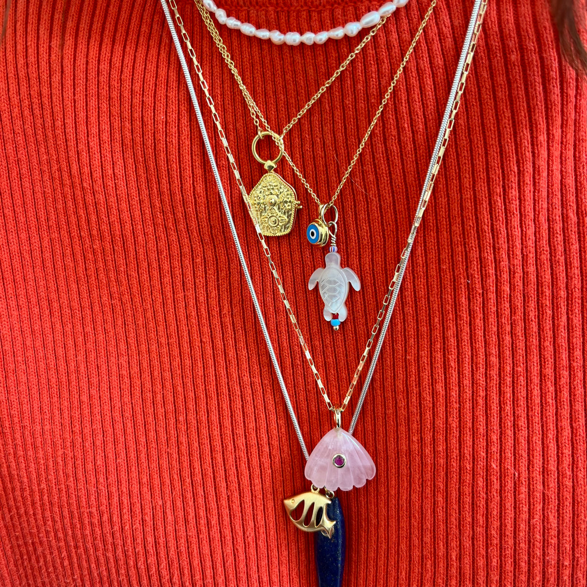 eye necklace