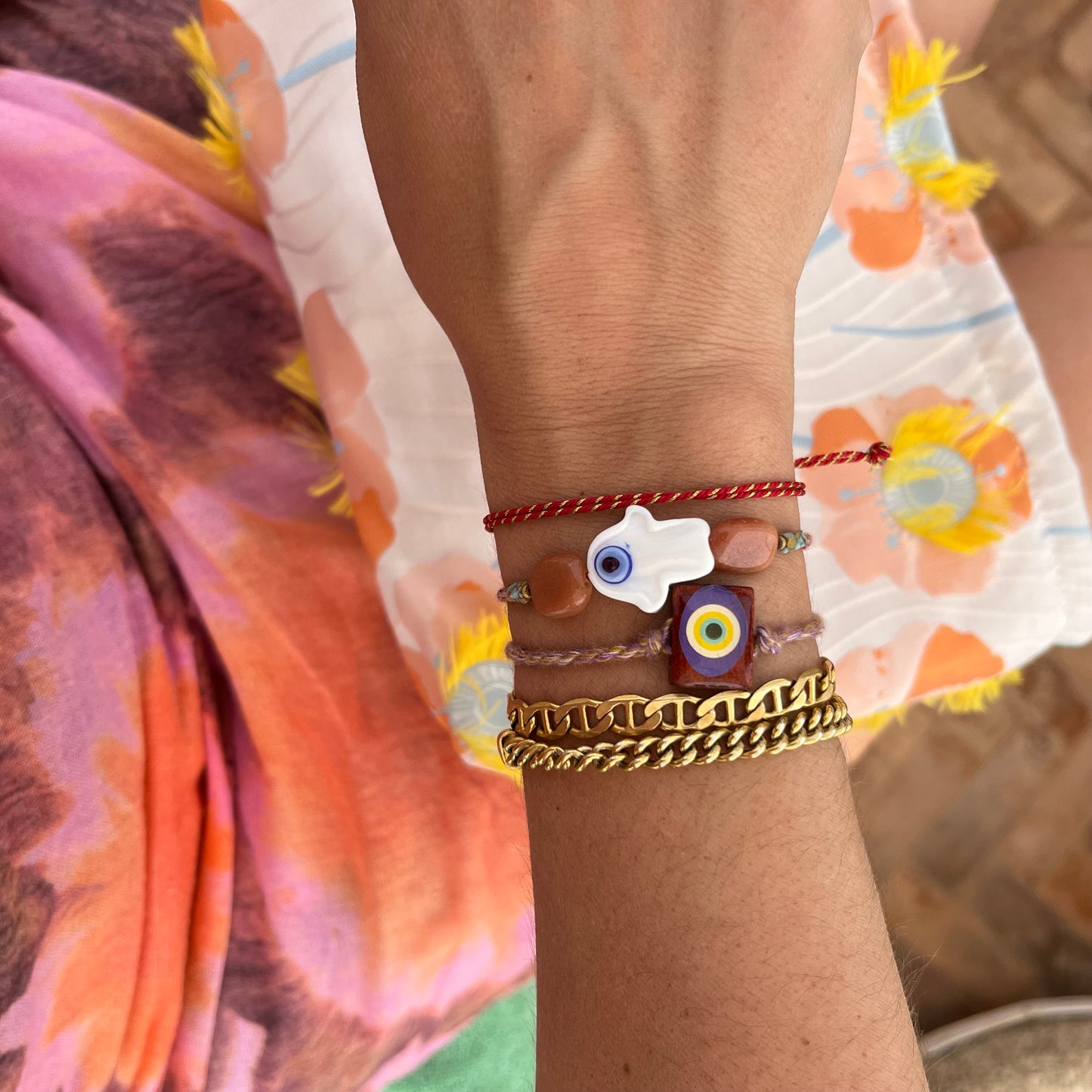 Hamsa bracelet