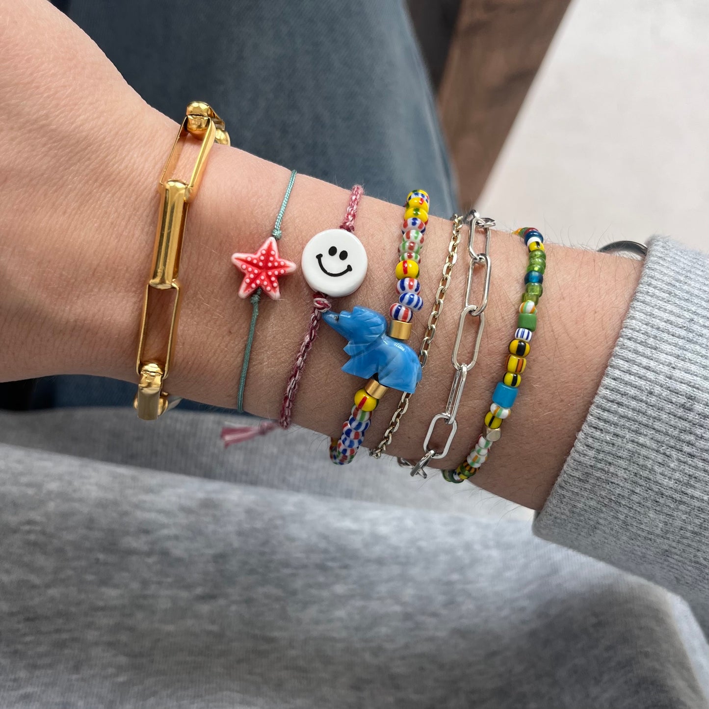 Smiley bracelet