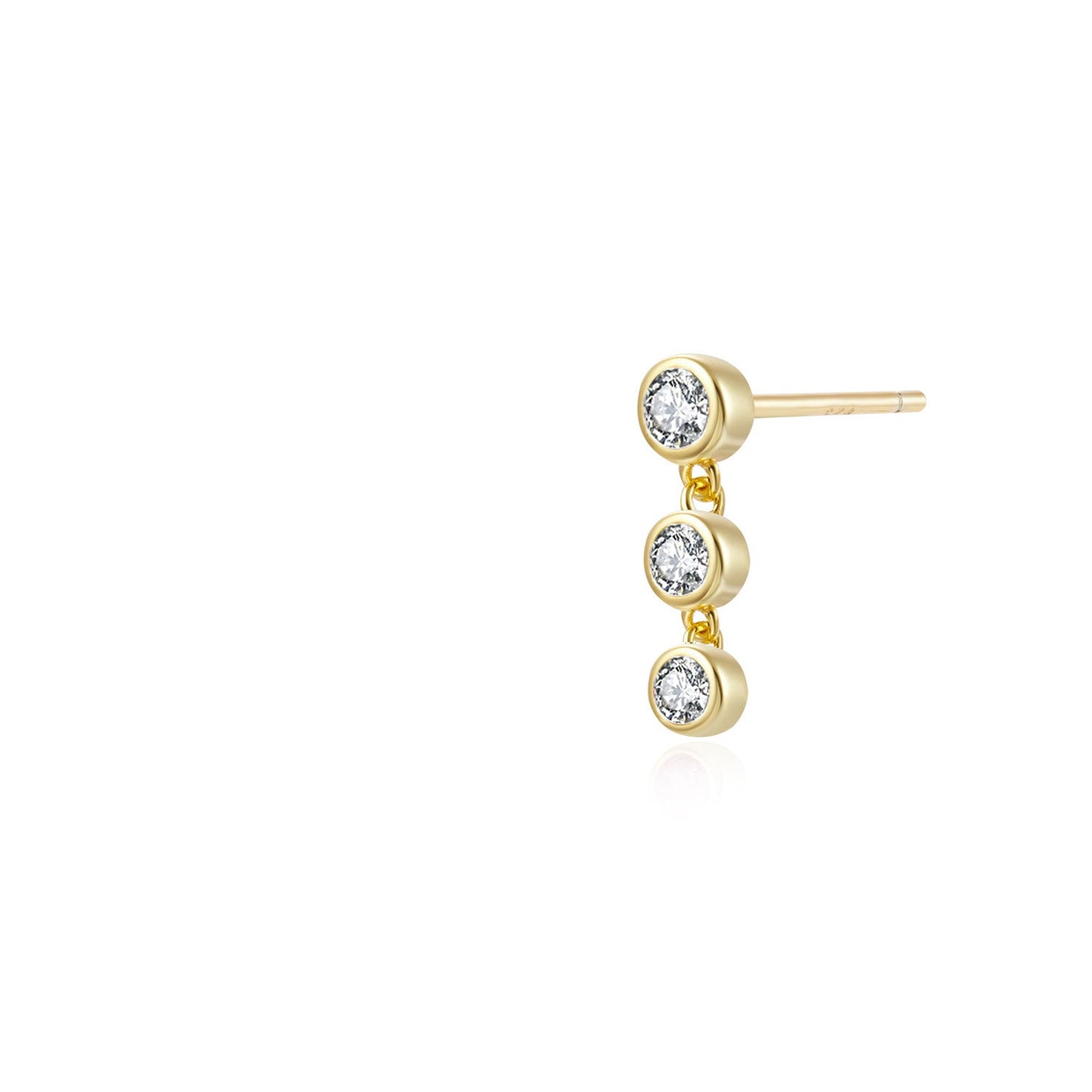 Trio stud white