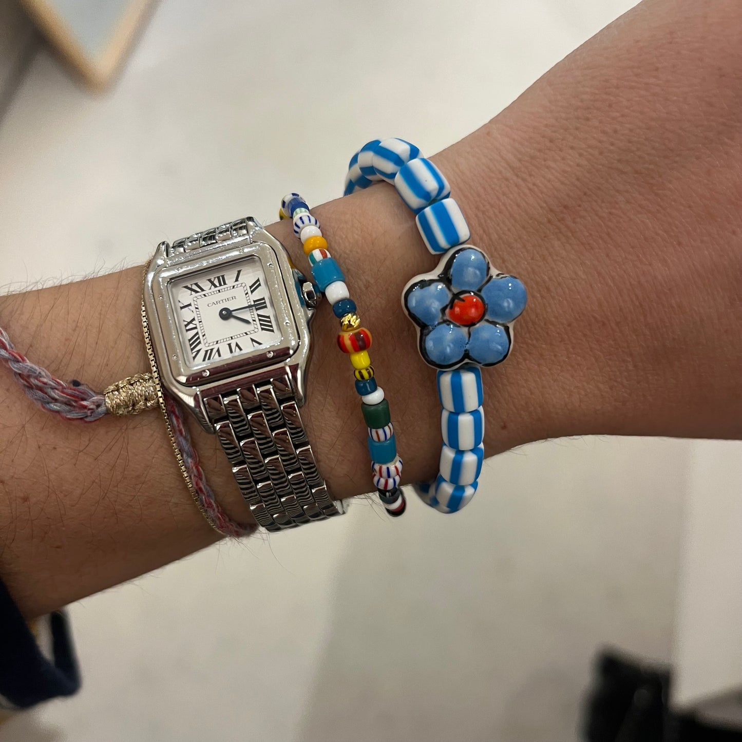Flower bracelet