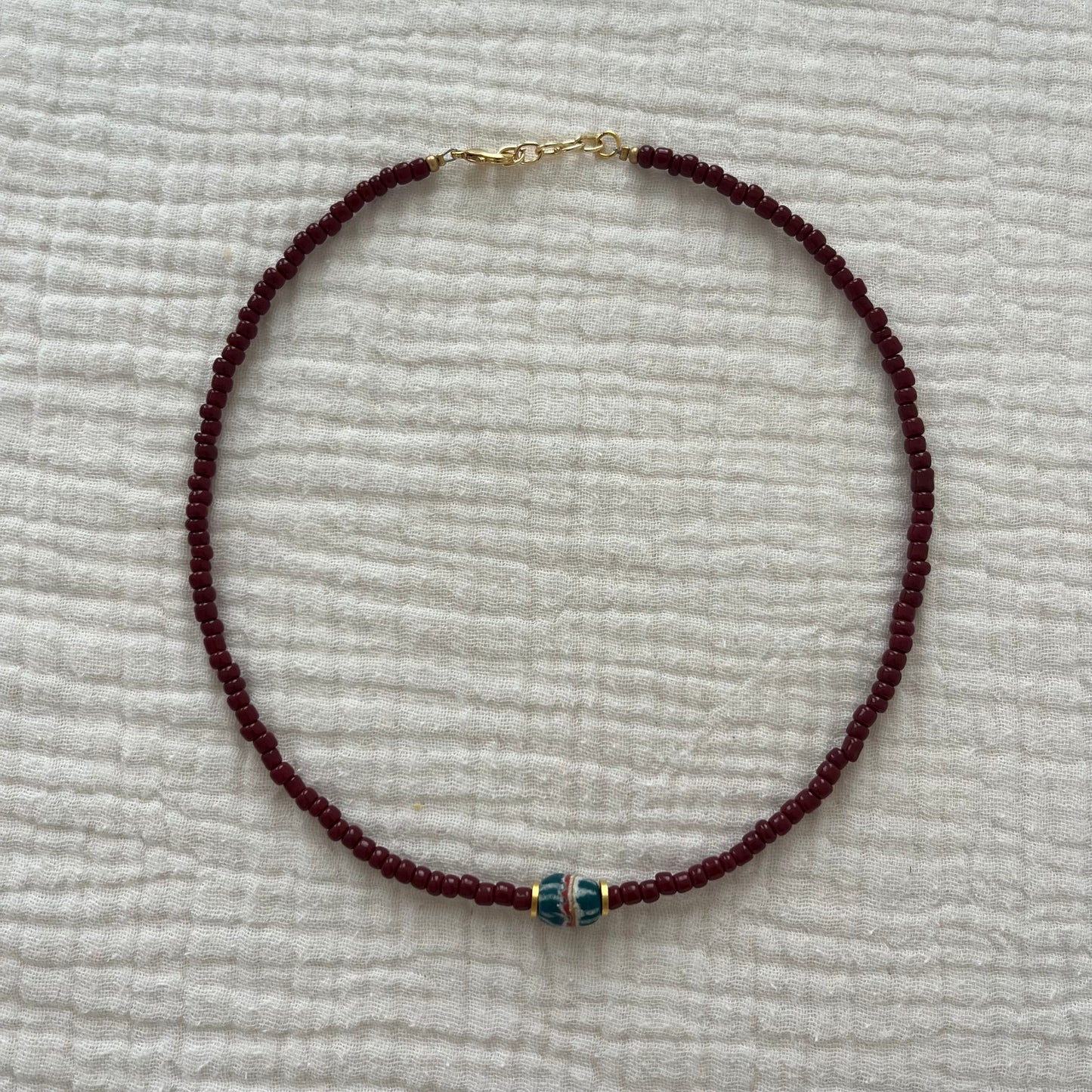Circus bead necklace
