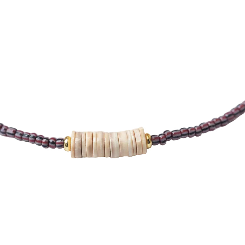 Miyuki surf necklace