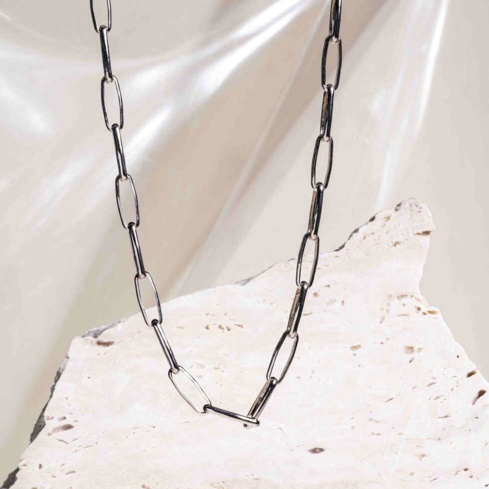 Milan necklace silver