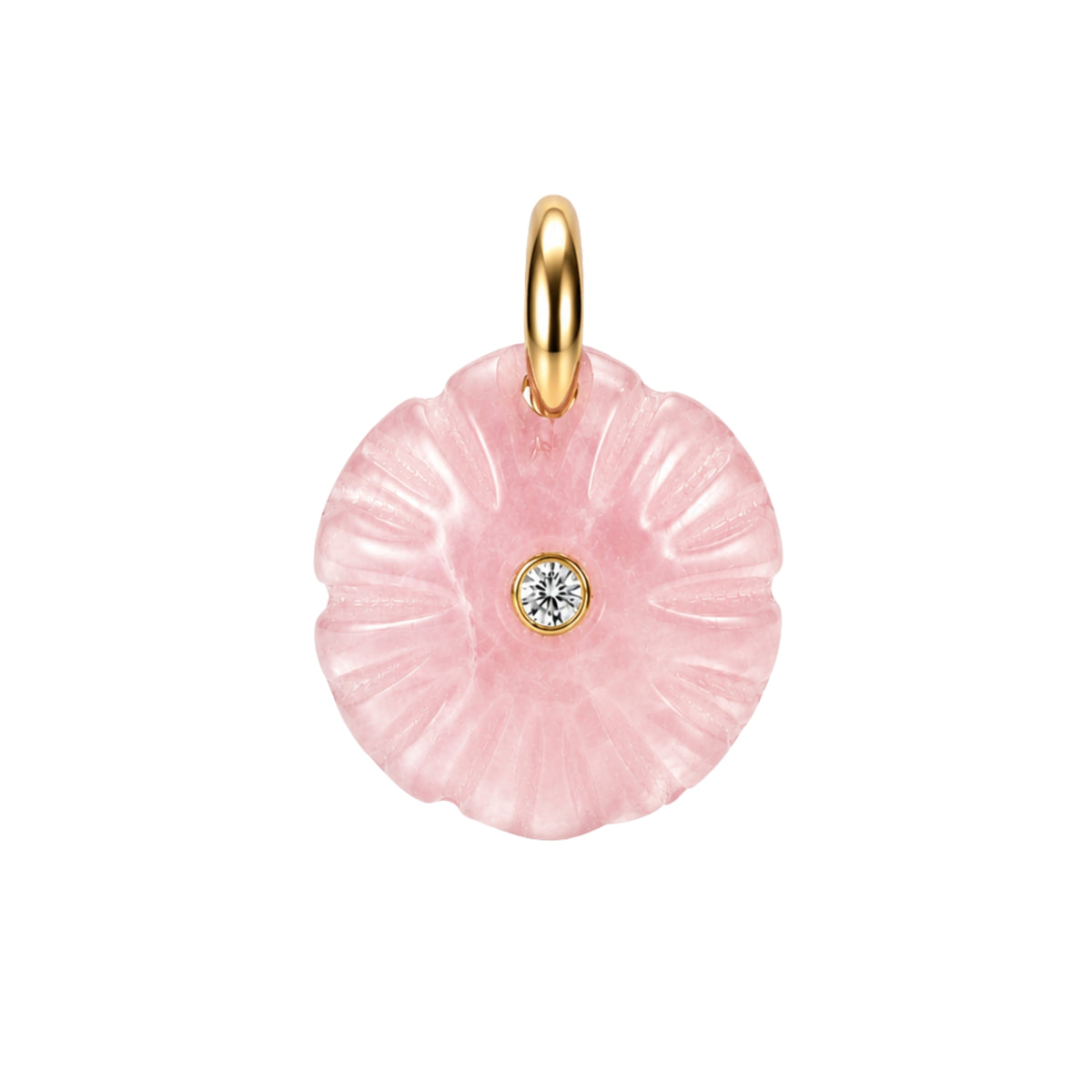 flower charm pink