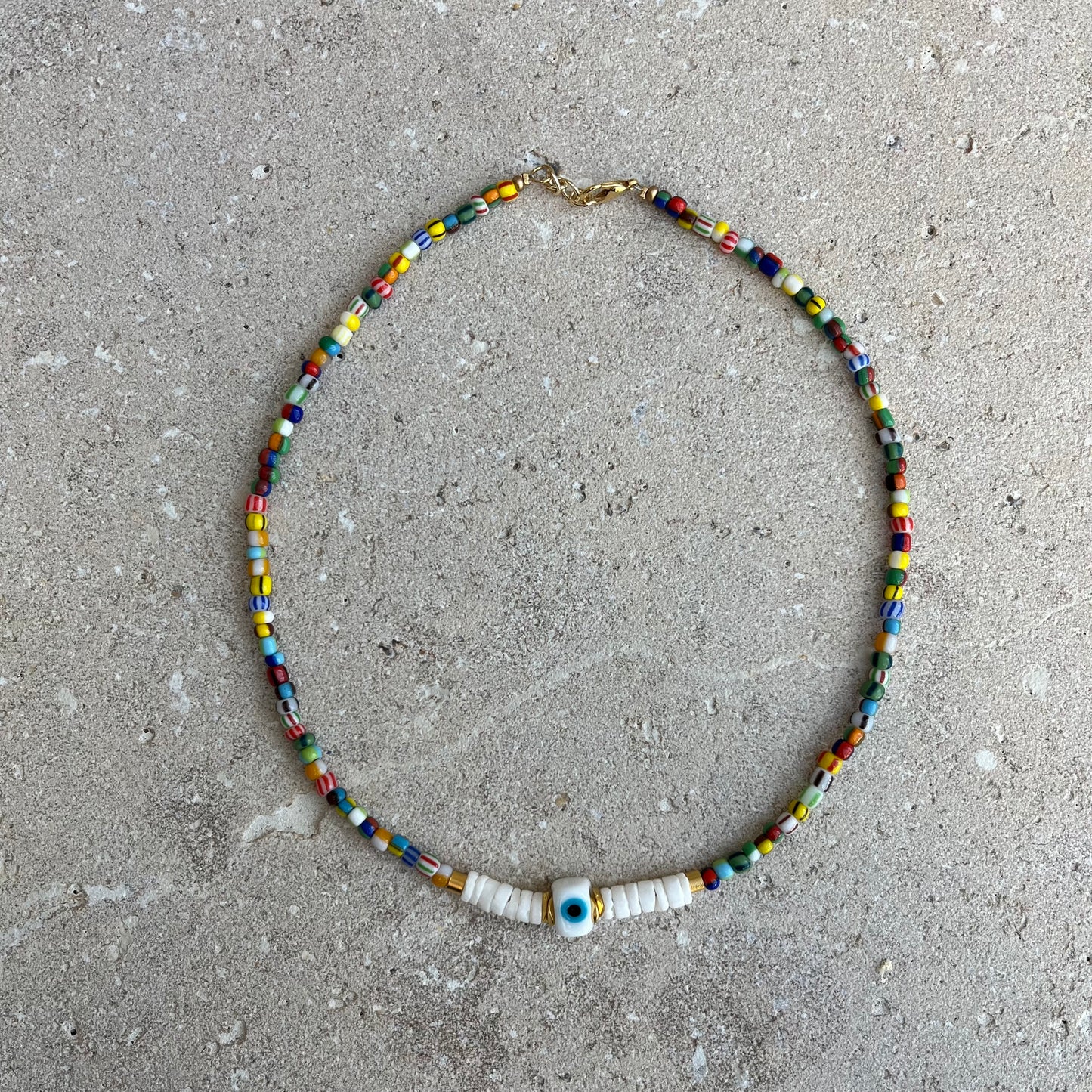 Multi eye necklace