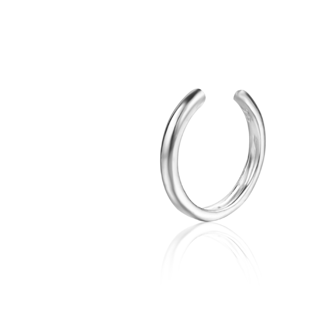 Simple cuff silver