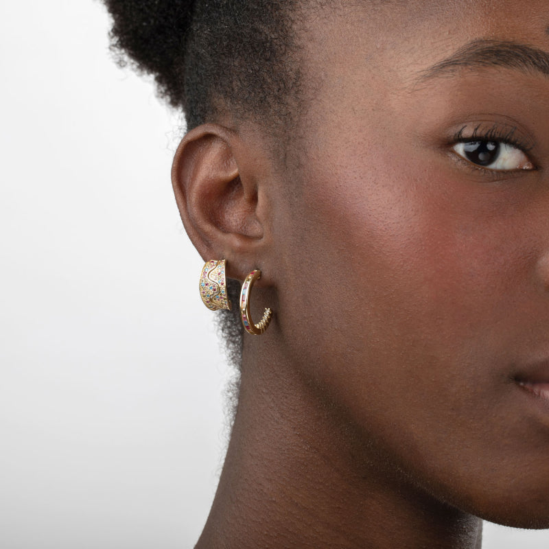 Zirconia hoops