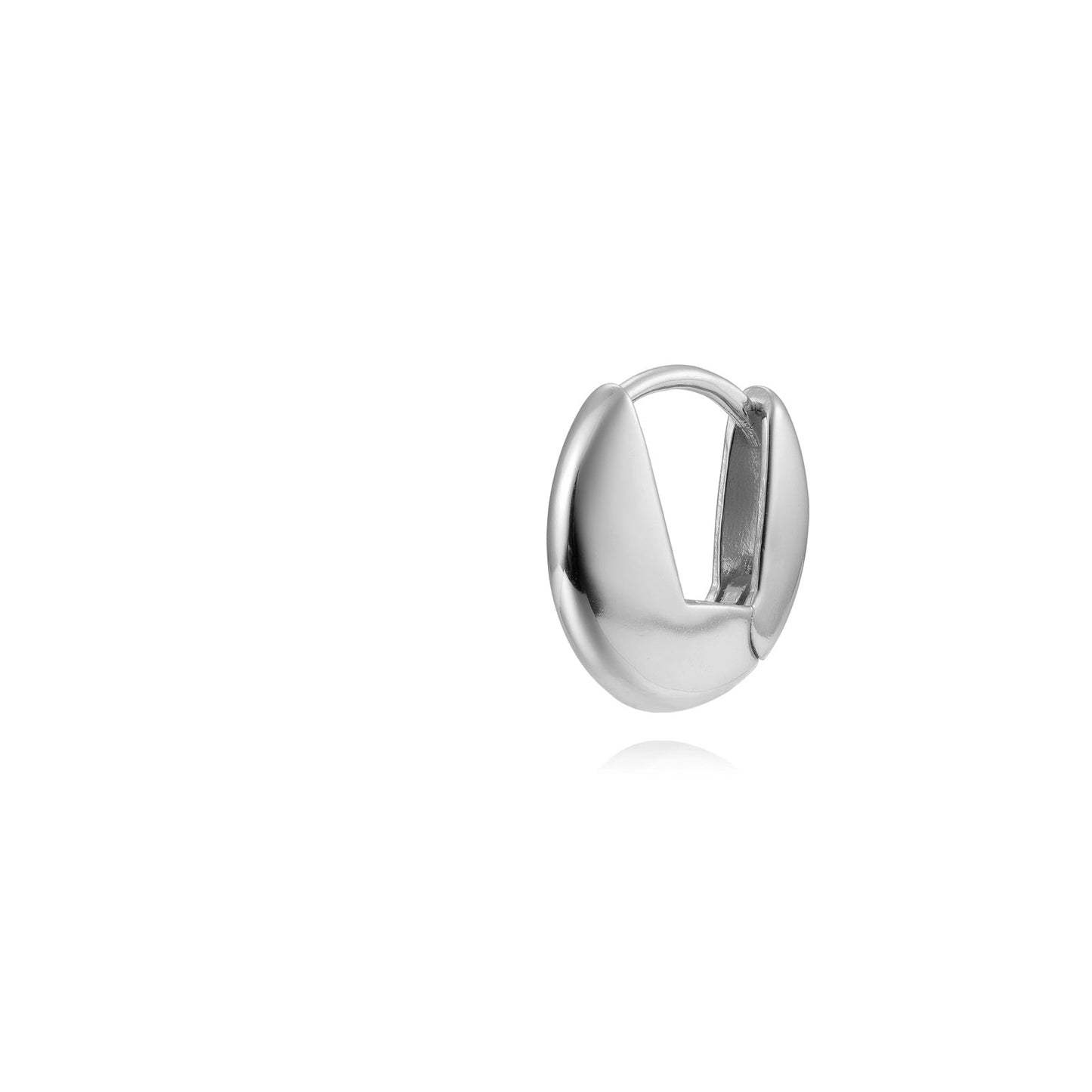 Circle hoop silver