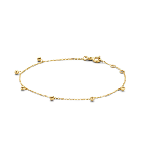Bubbles bracelet 14k gold
