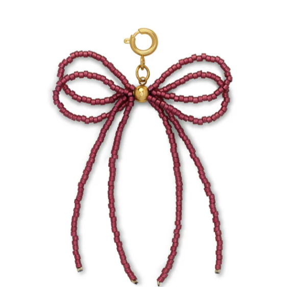 Bow charm red