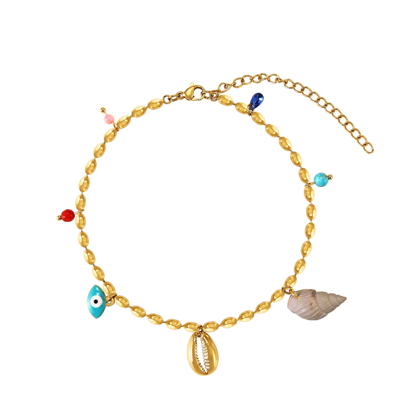 Shell anklet