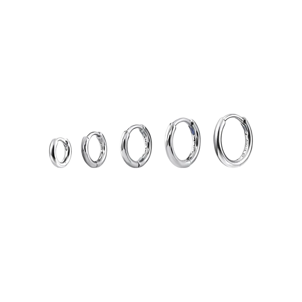 Simple hoop silver