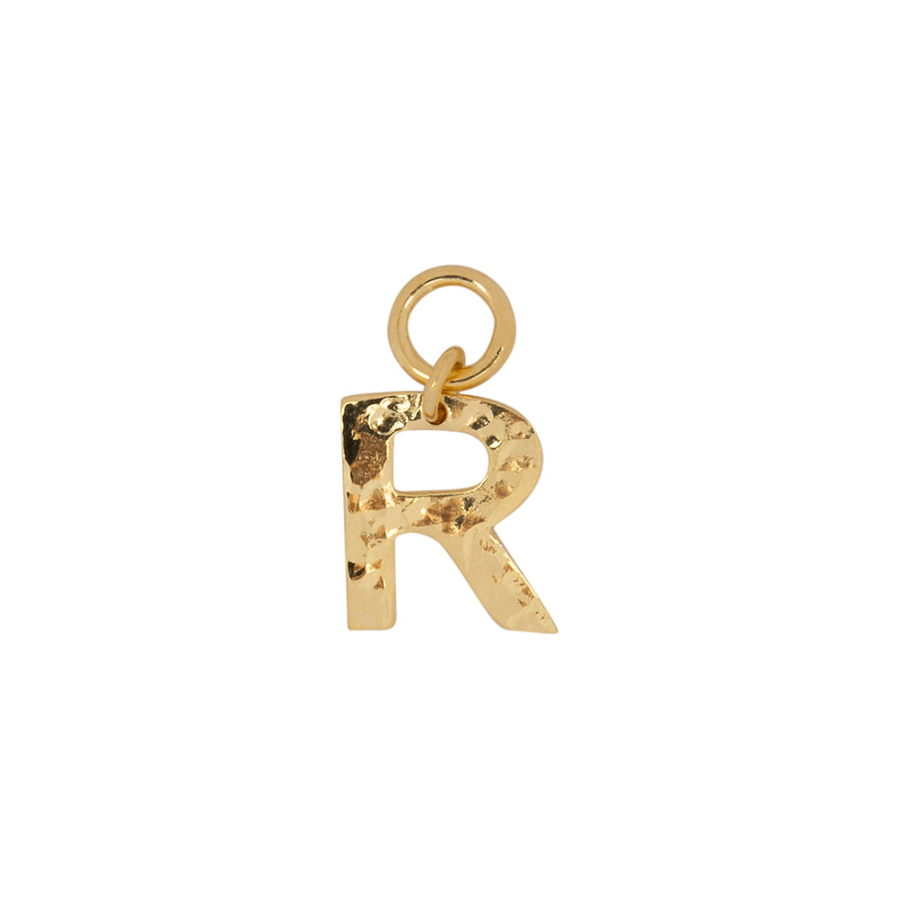 Letter Charm gold