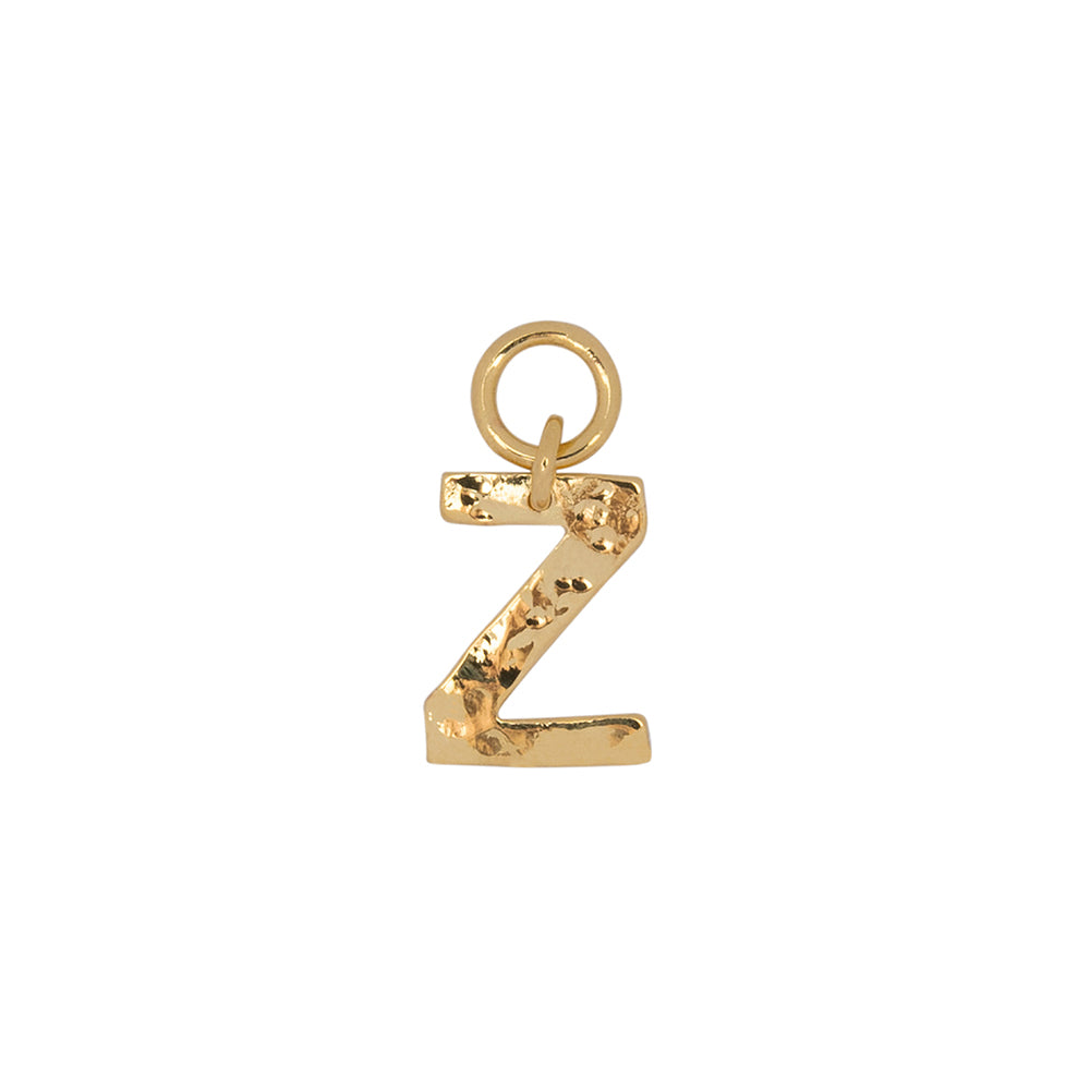 Letter Charm gold