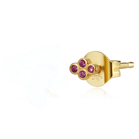 Mini Ruby stud