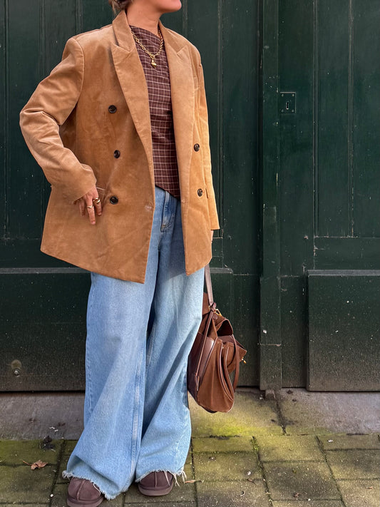 Corduroy blazer