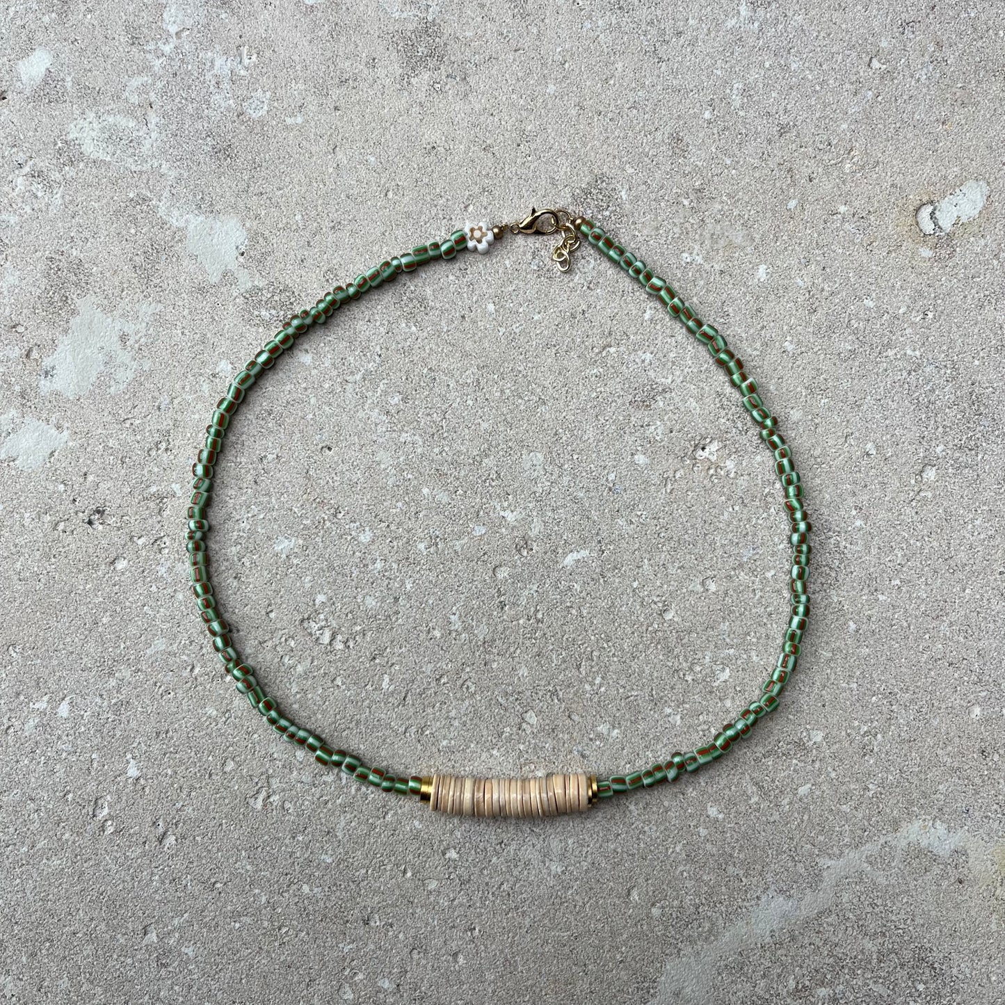 Autumn surf necklace