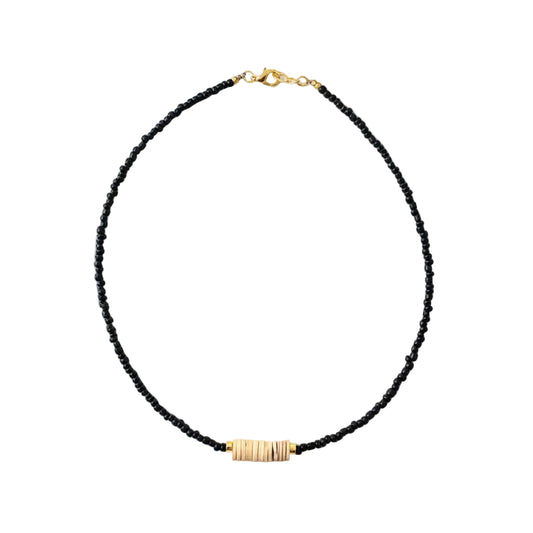 dark blue surf necklace