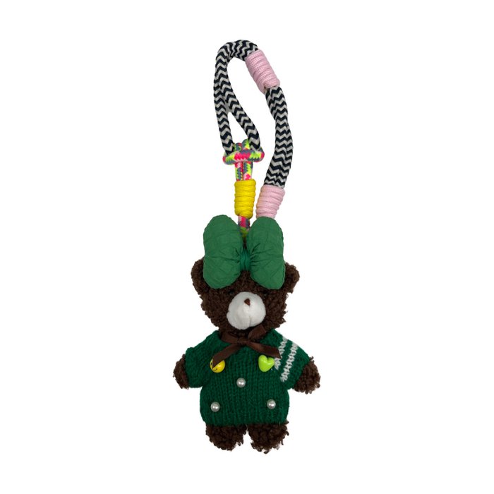 Teddy Key chain Green