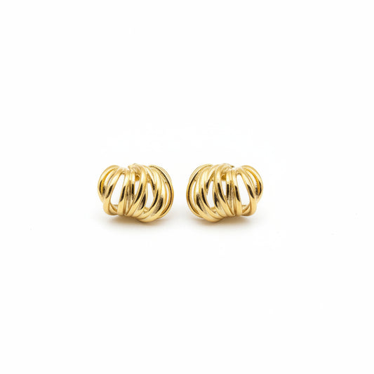 Vienna earrings gold