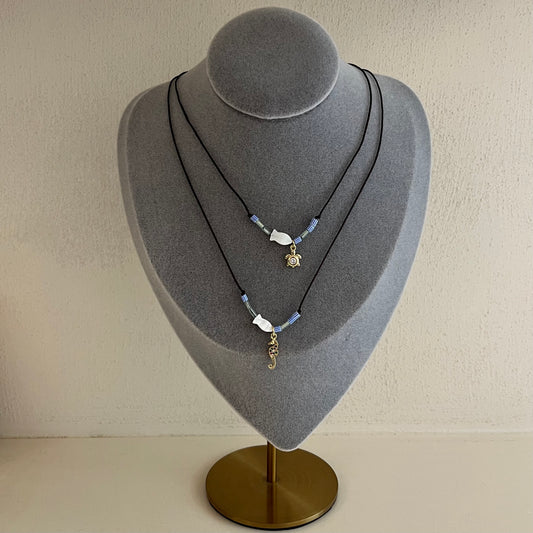 Miyuki ocean necklace