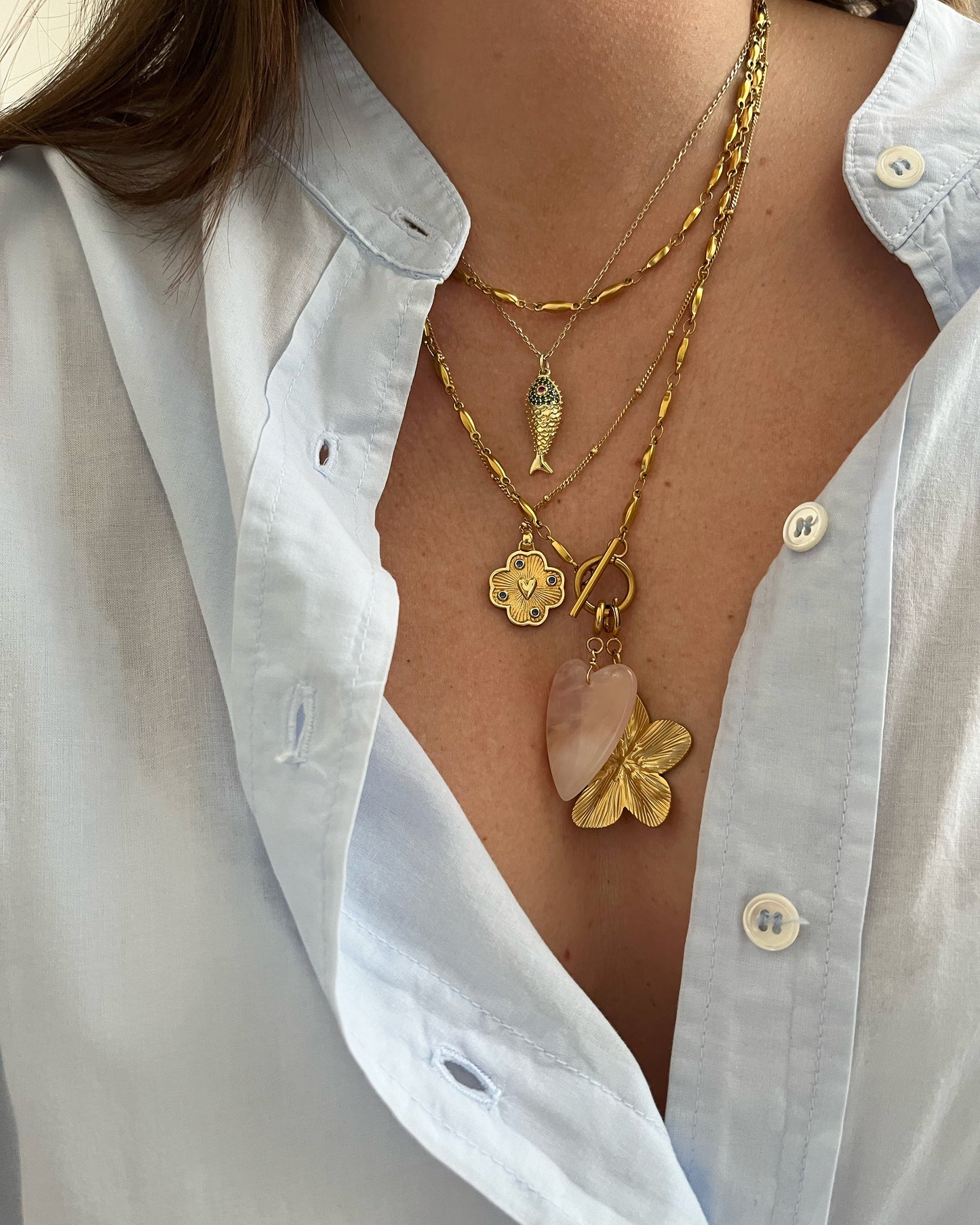Fish necklace