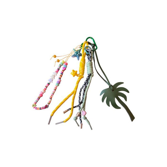 Palm tree key chain