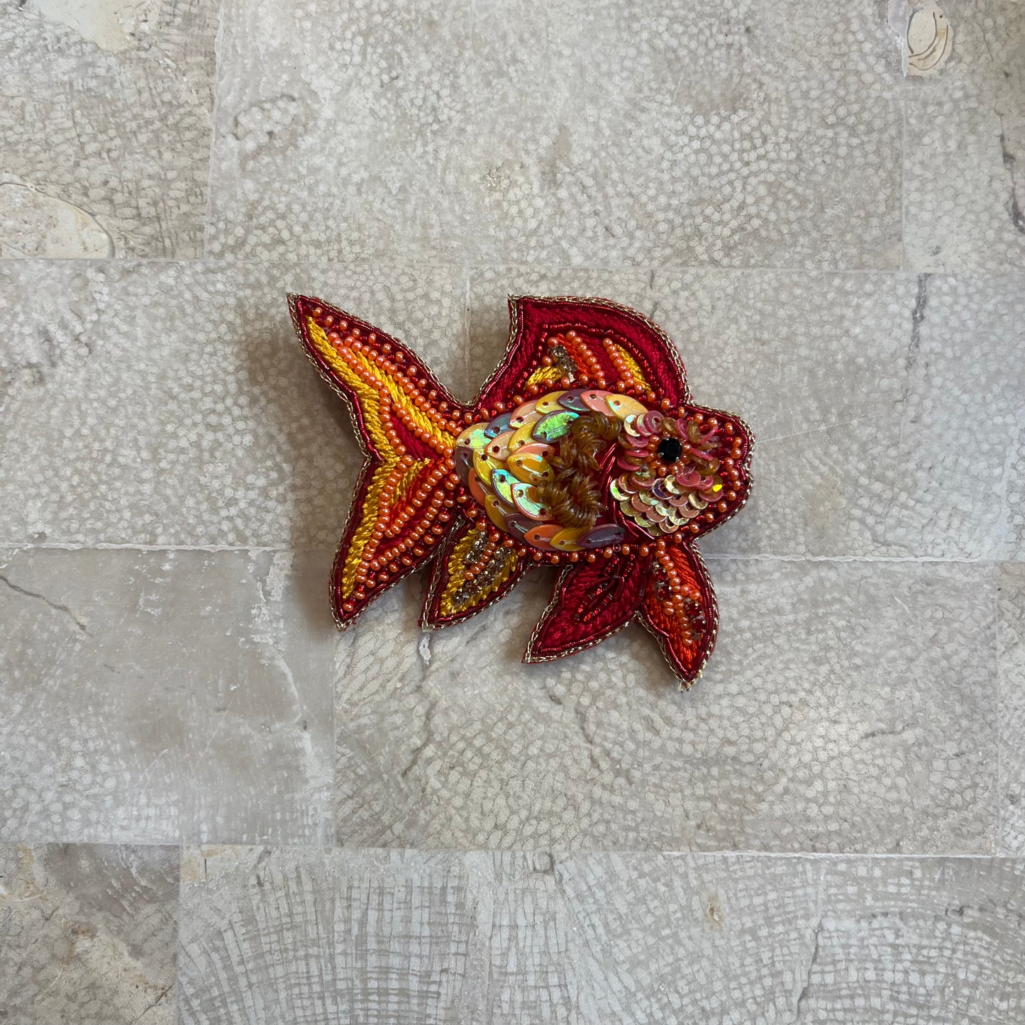 Fish brooch