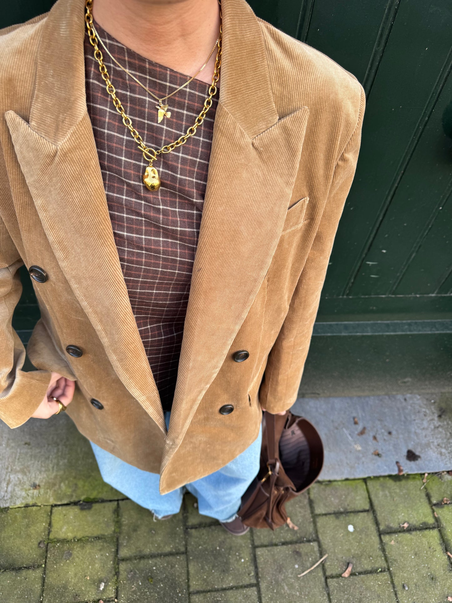 Corduroy blazer