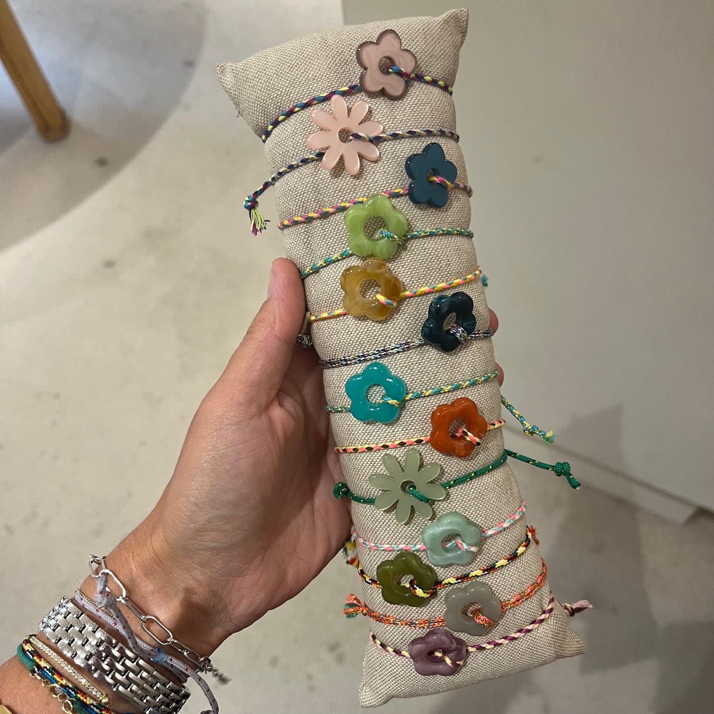 Flower bracelet