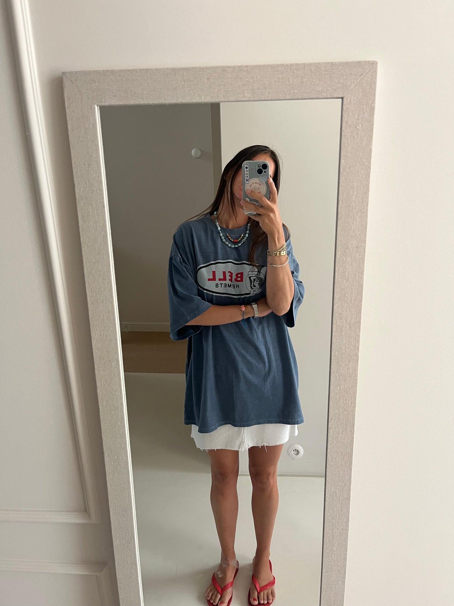 blue tee