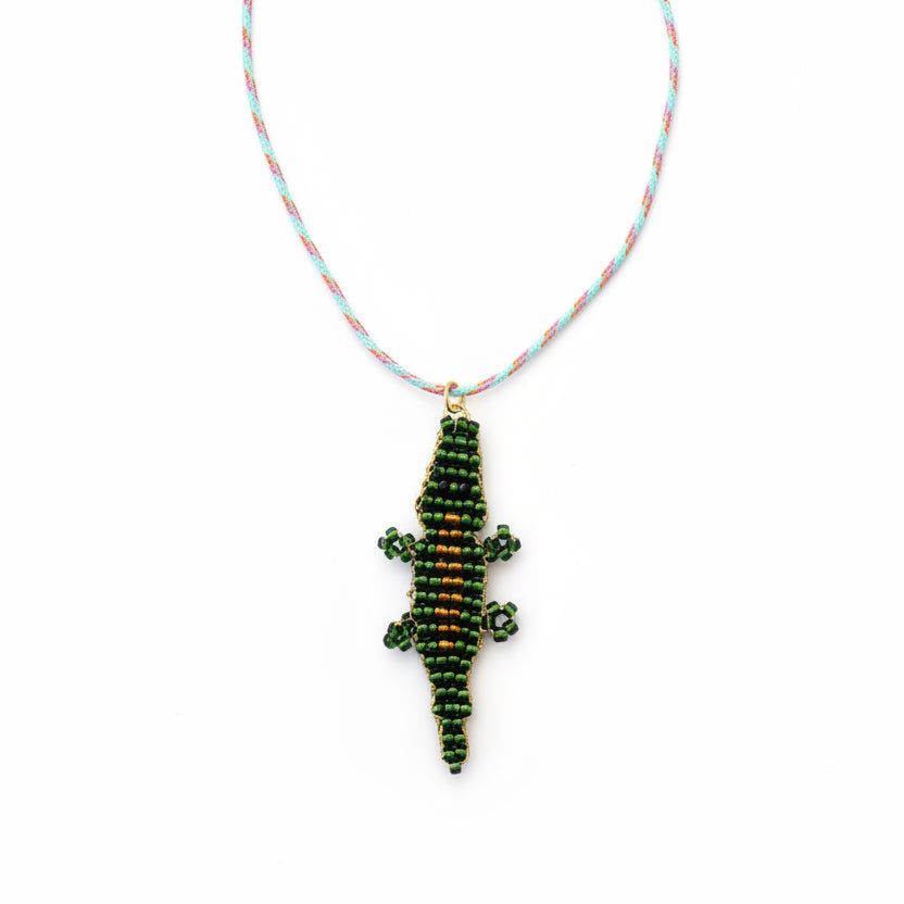 Croco necklace