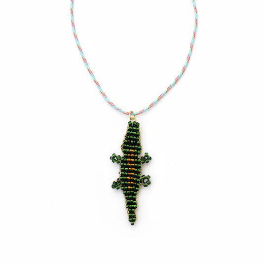 Croco necklace