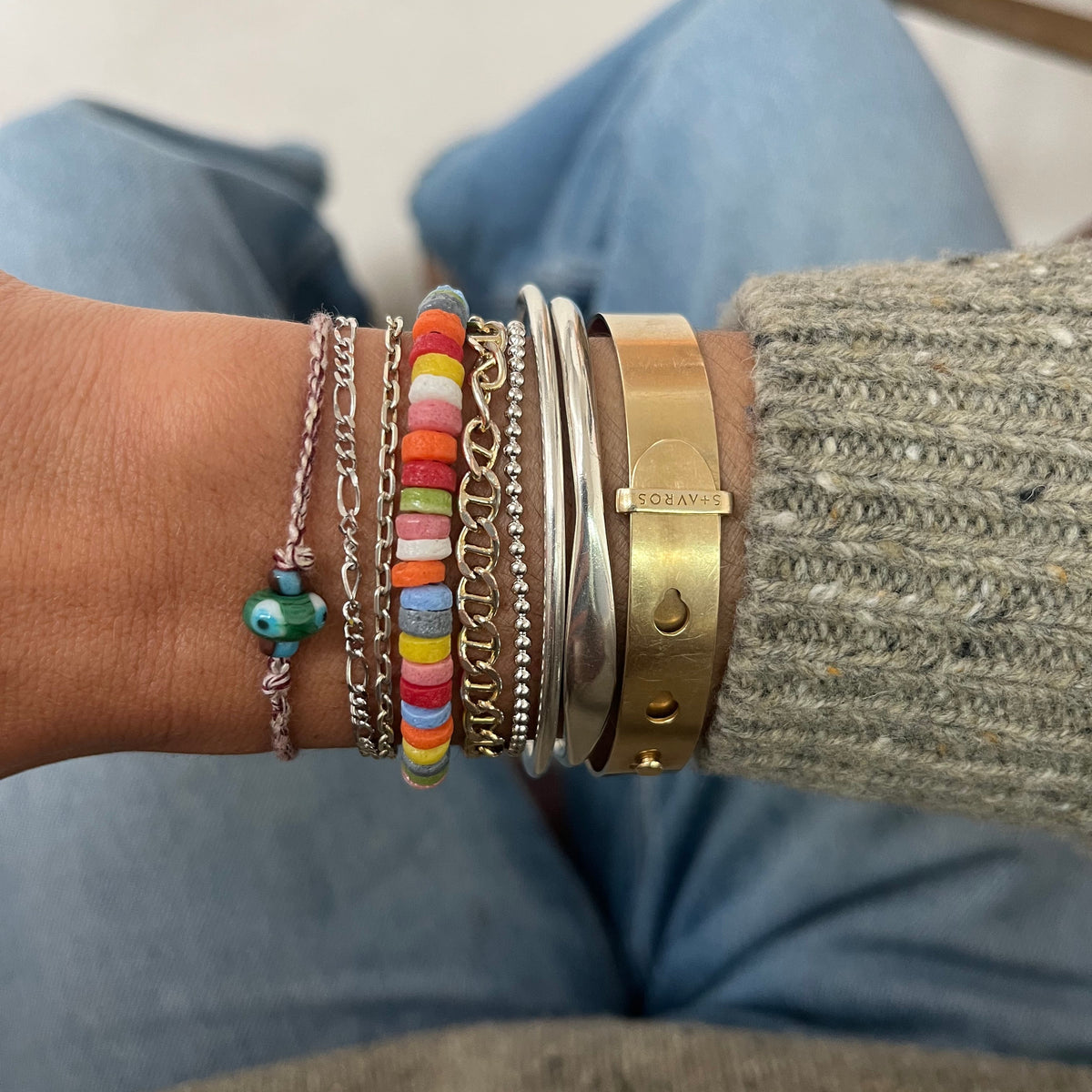 balls bracelets silver