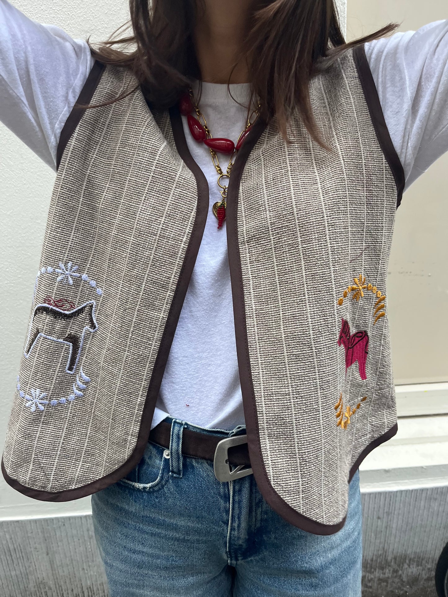 Horses gilet
