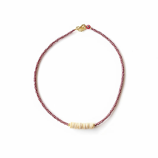 Miyuki surf necklace