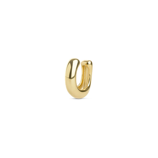 curvy ear cuff gold