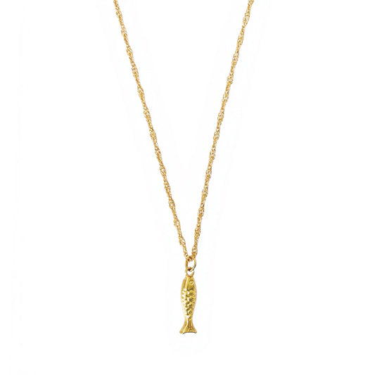 fish necklace