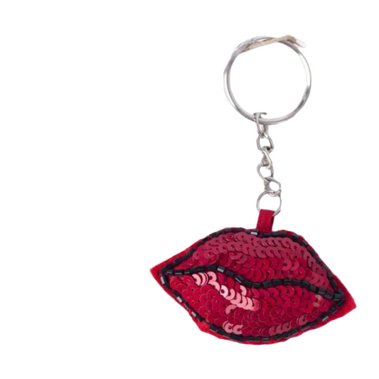 Lips key chain