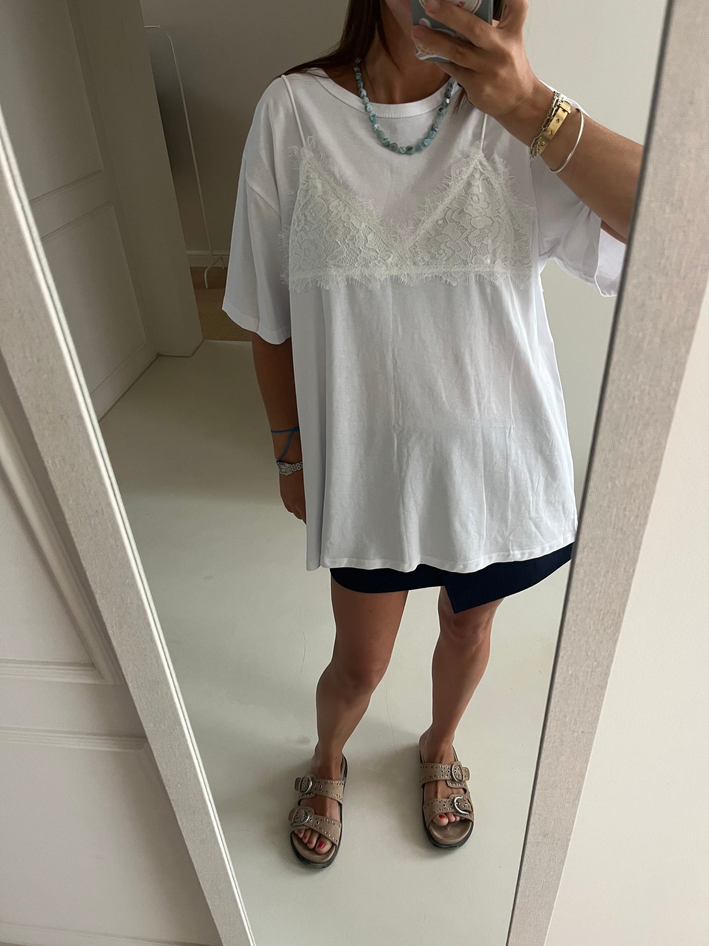 Bra tee white
